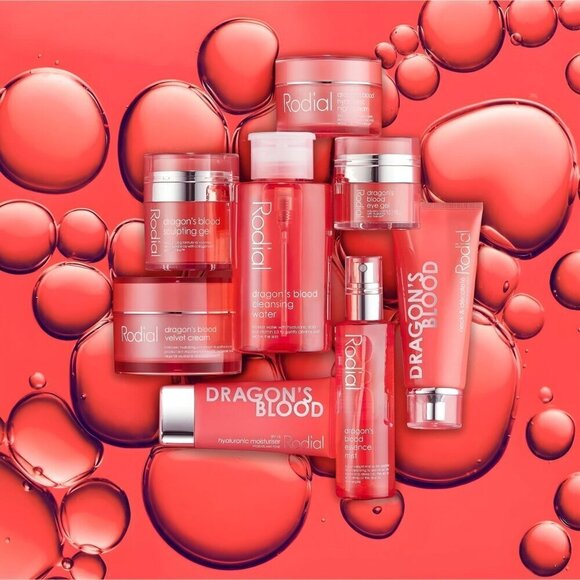 Rodial ✦ Dragon’s Blood Skincare Set ✦ Eye Gel Cleansing Water Hyaluronic Mask - Picture 8 of 10